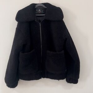 Women’s Volcom Black Sherpa Jacket